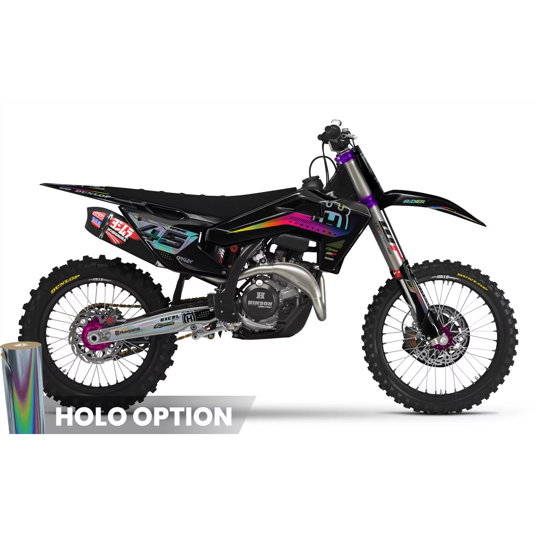 Stickerset moto STICKERSET MOTOCROSS HUSQVARNA | Haskana