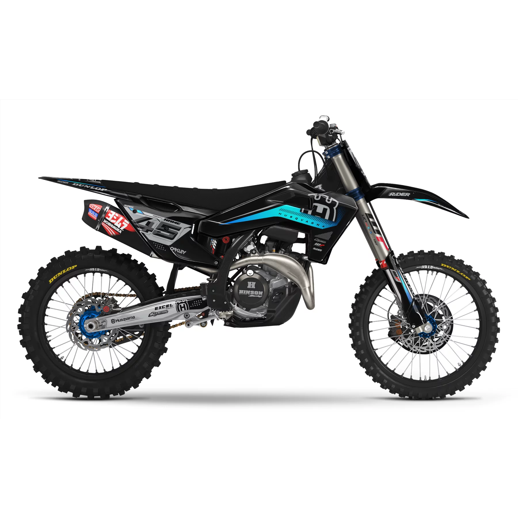Stickerset moto STICKERSET MOTOCROSS HUSQVARNA | Haslor