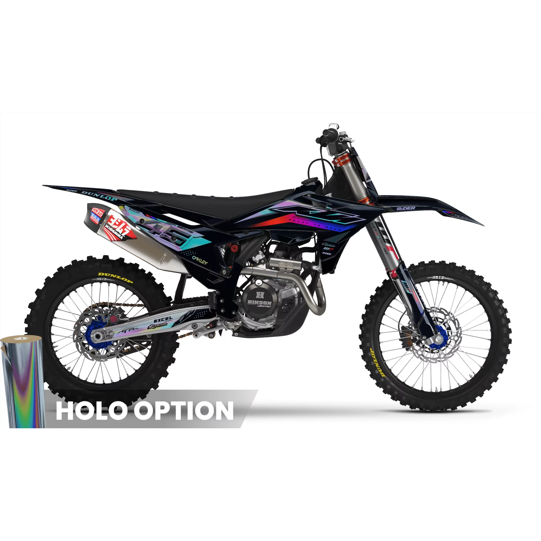 Stickerset moto STICKERSET MOTOCROSS KTM | Kinora