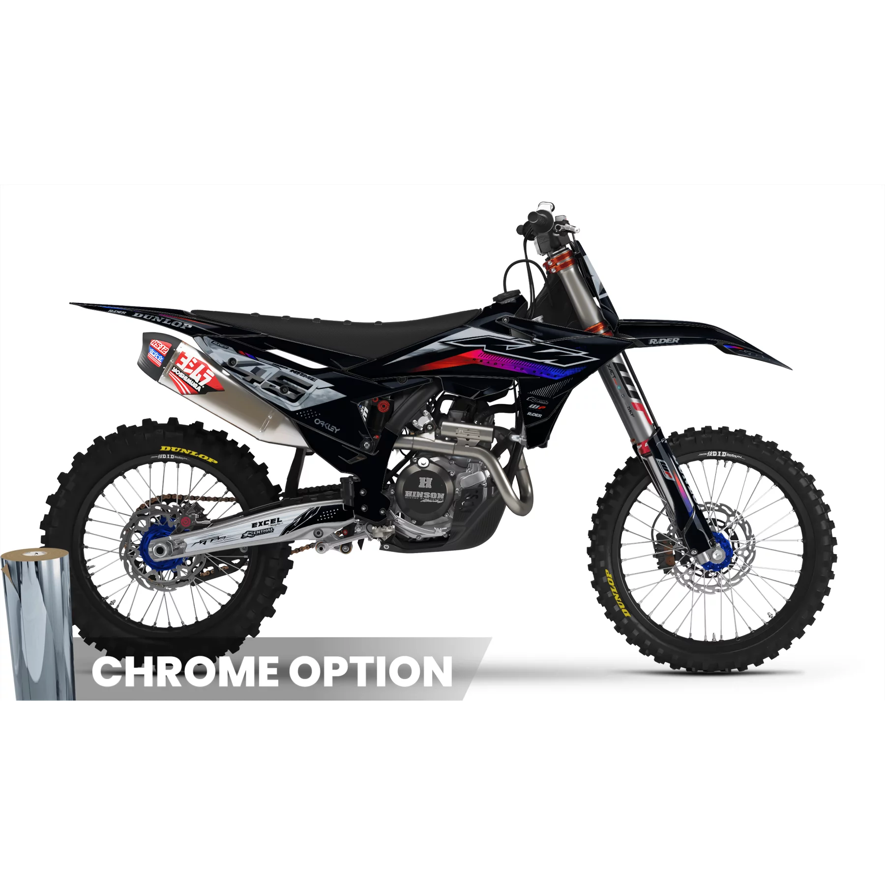 Stickerset moto STICKERSET MOTOCROSS KTM | Kinora
