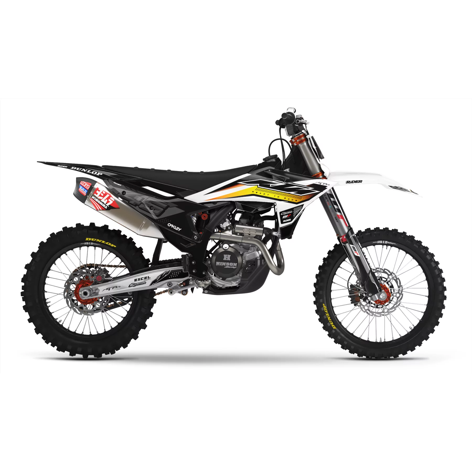 Stickerset moto STICKERSET MOTOCROSS KTM | Kovarix