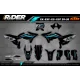 Kit adesivos moto KIT ADESIVOS MOTOCROSS KTM | Novox