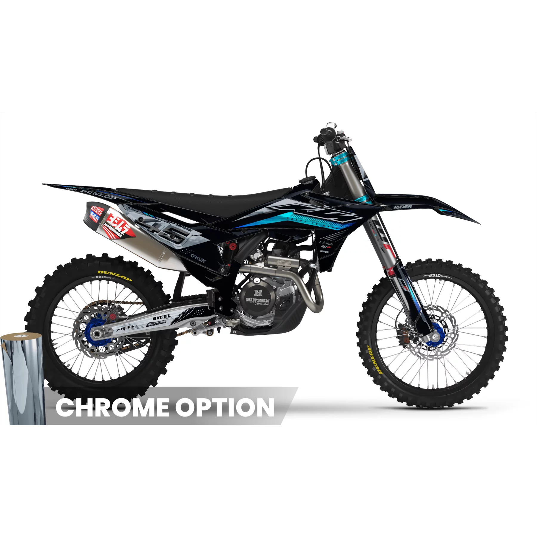 Stickerset motor STICKERSET MOTOCROSS KTM | Novox
