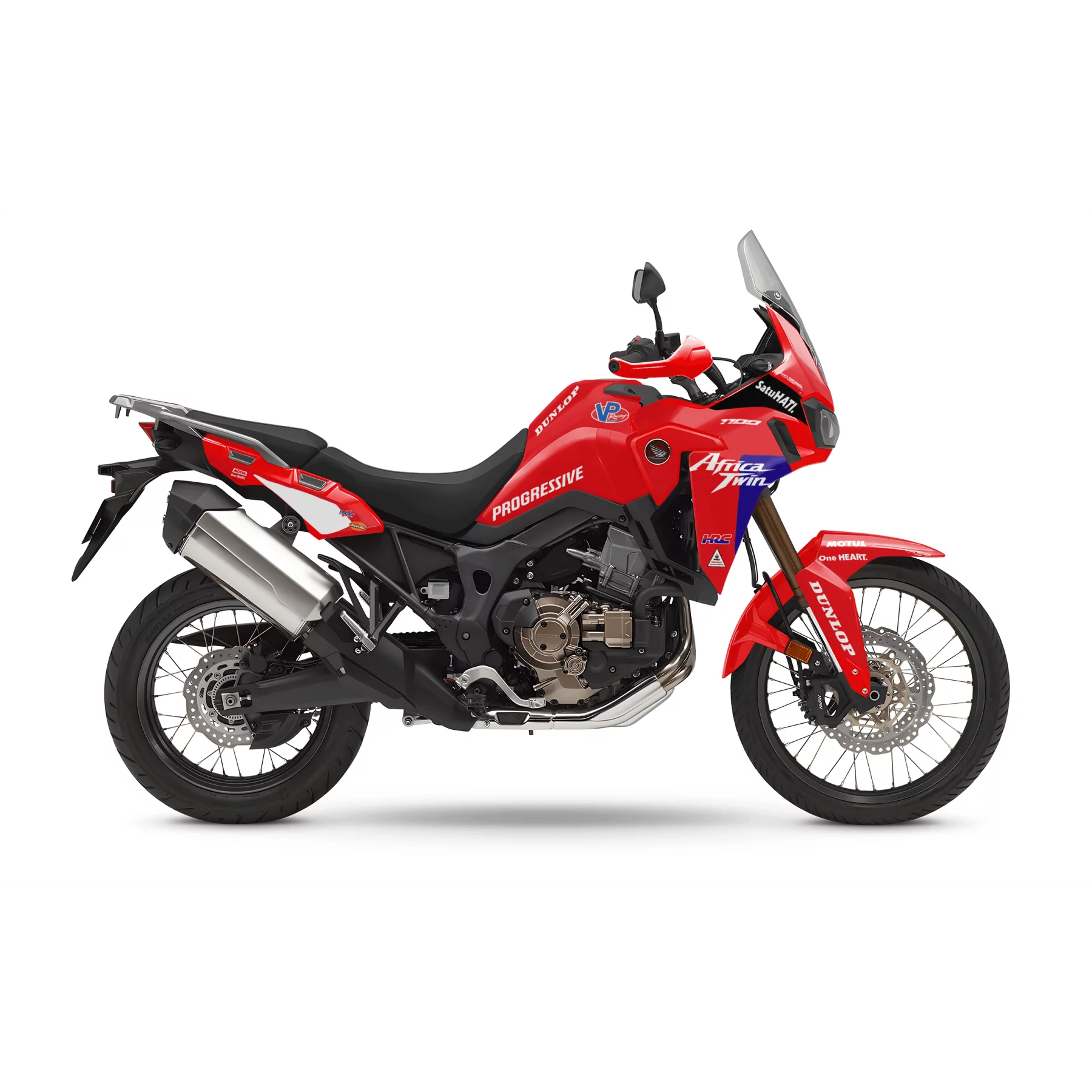 Kit adhesivos moto Kit adhesivos HONDA AFRICA TWIN | HRC SMX Team PROGRESSIVE RED