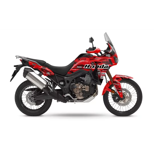 Kit adesivos moto Kit adesivos HONDA AFRICA TWIN | JUST1 RED