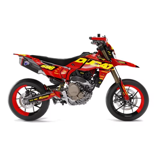 Kit adesivos moto KIT ADESIVOS MOTO DUCATI HYPERMOTARD 698 MONO | Hypana