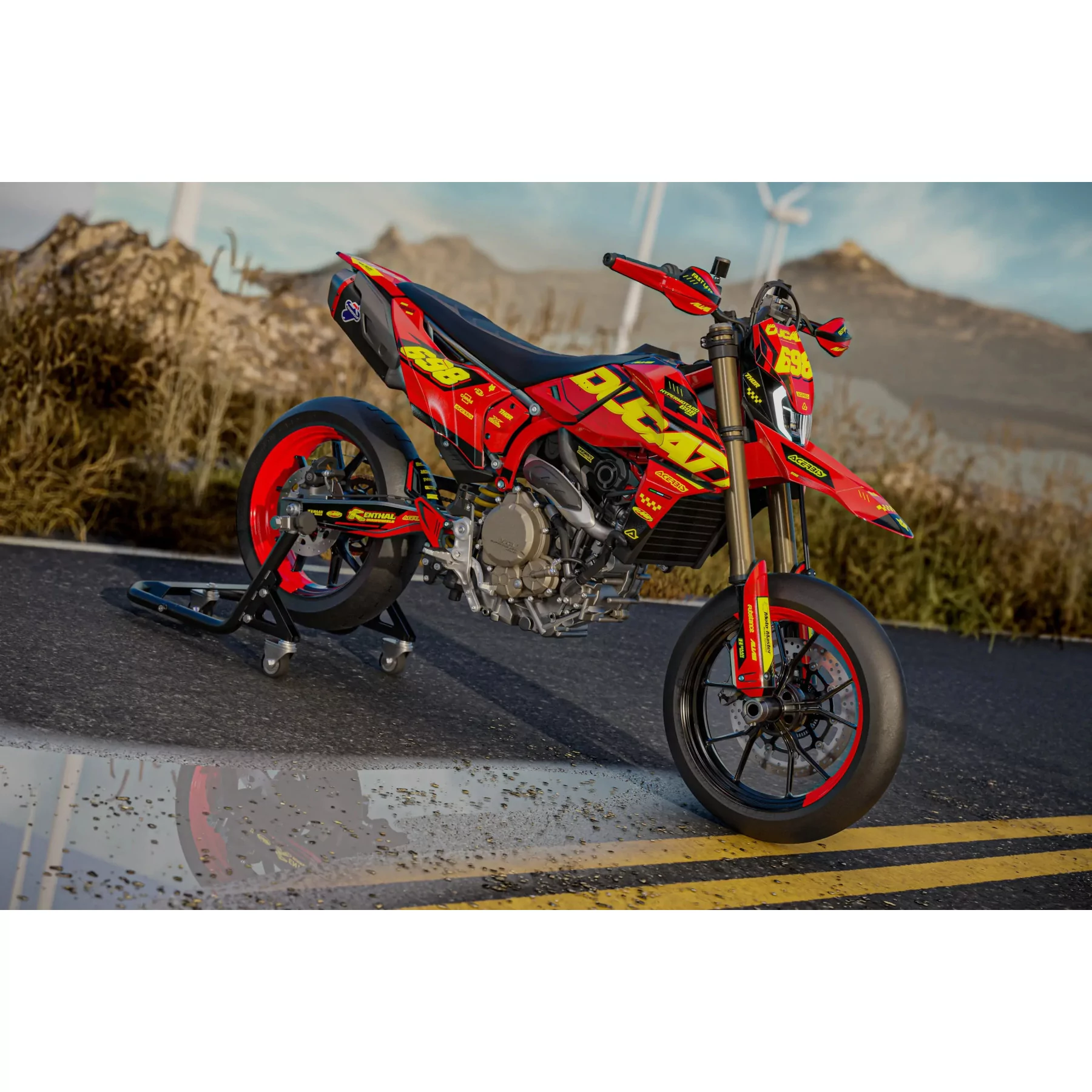 Grafiche moto GRAFICHE MOTO DUCATI HYPERMOTARD 698 MONO | Hypana