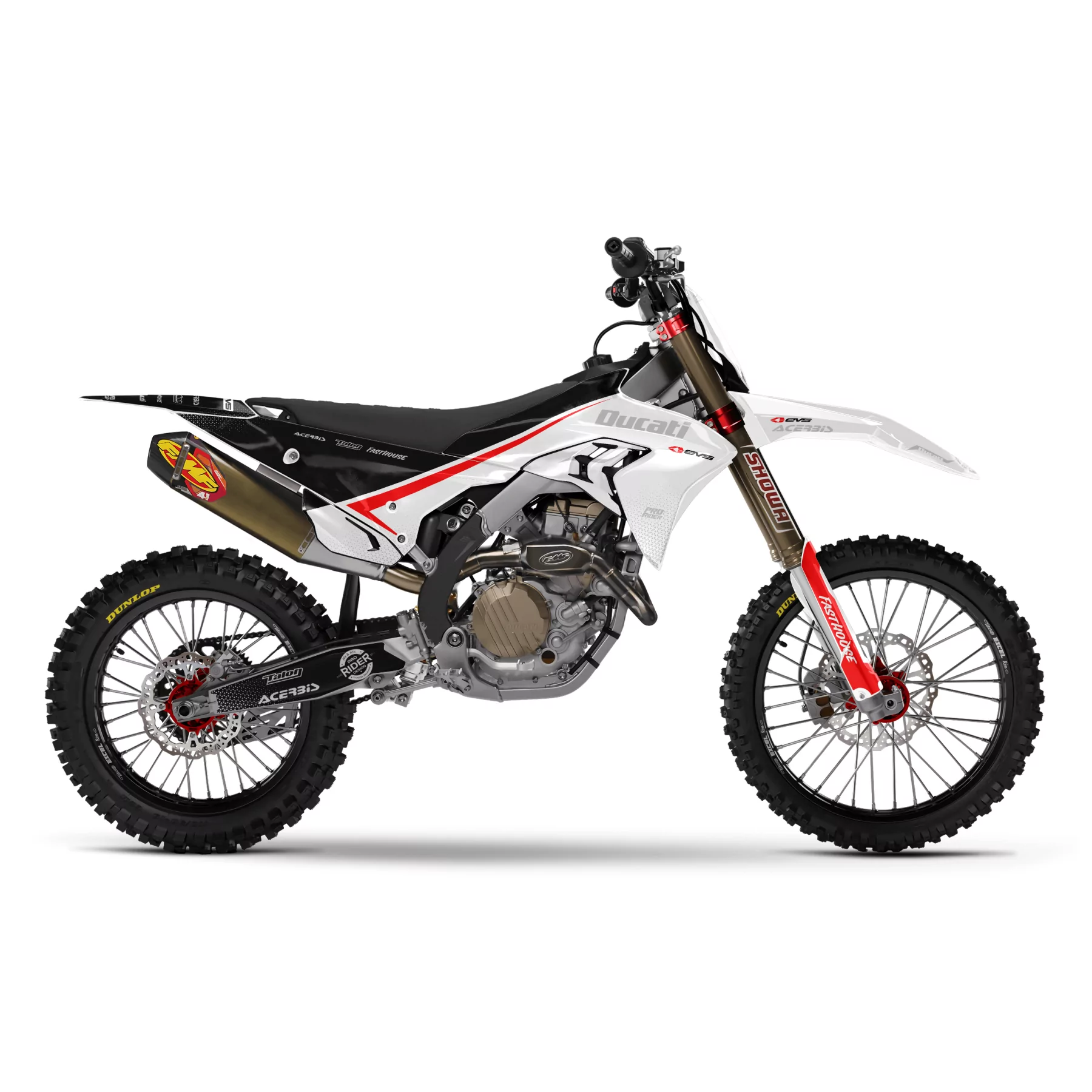 Grafiche moto GRAFICHE MOTOCROSS DUCATI | Ice evs