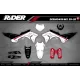 Stickerset moto STICKERSET MOTOCROSS DUCATI | Ice evs
