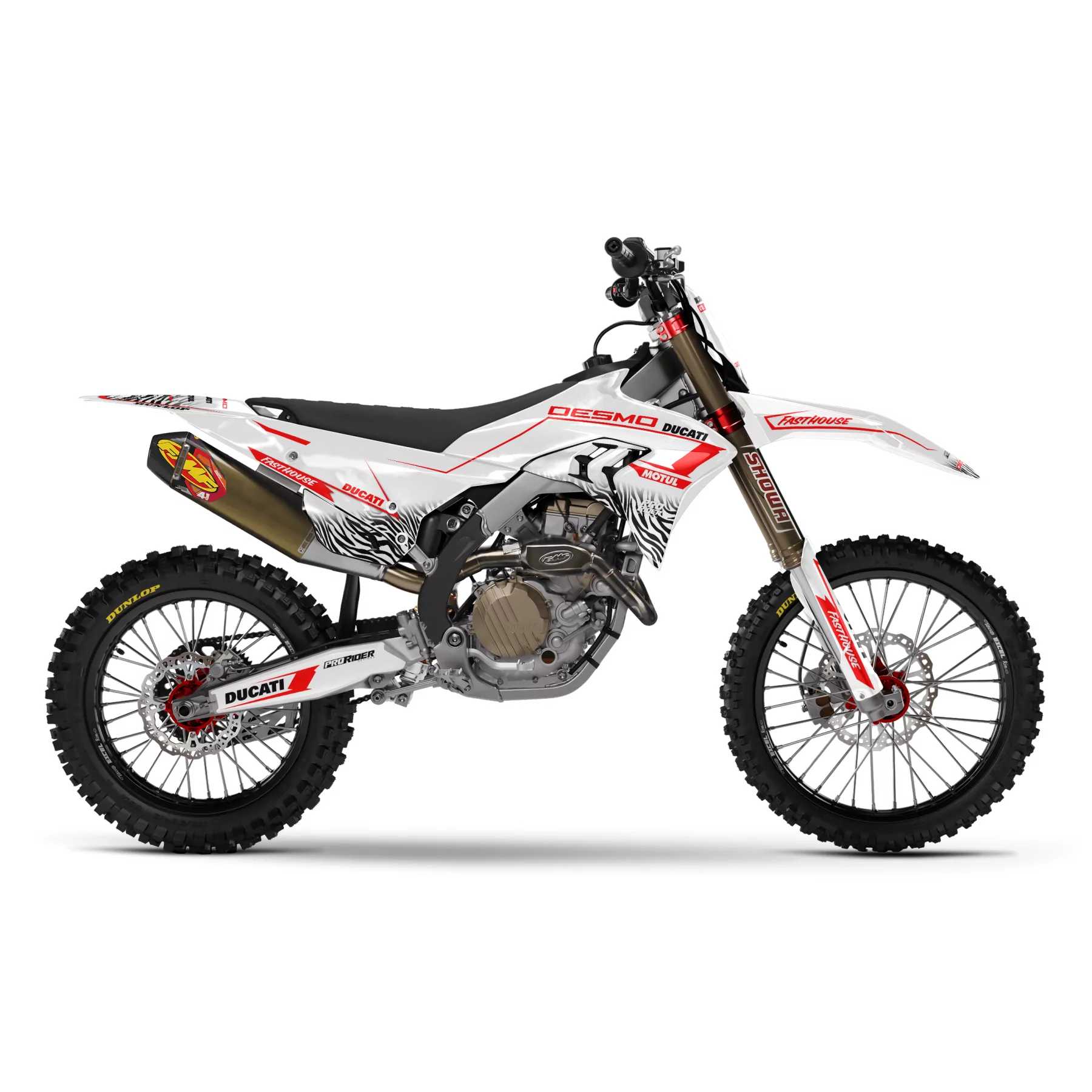 Stickerset moto STICKERSET MOTOCROSS DUCATI | Imola