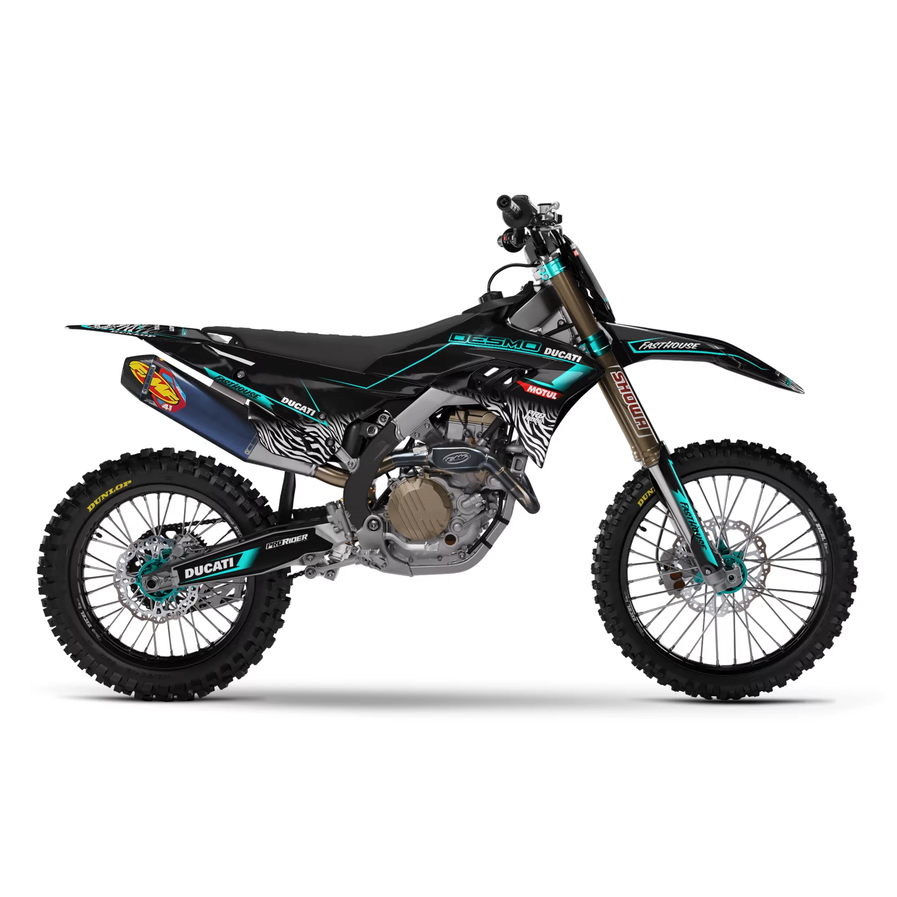 Kit adesivos moto KIT ADESIVOS MOTOCROSS DUCATI | Mantova