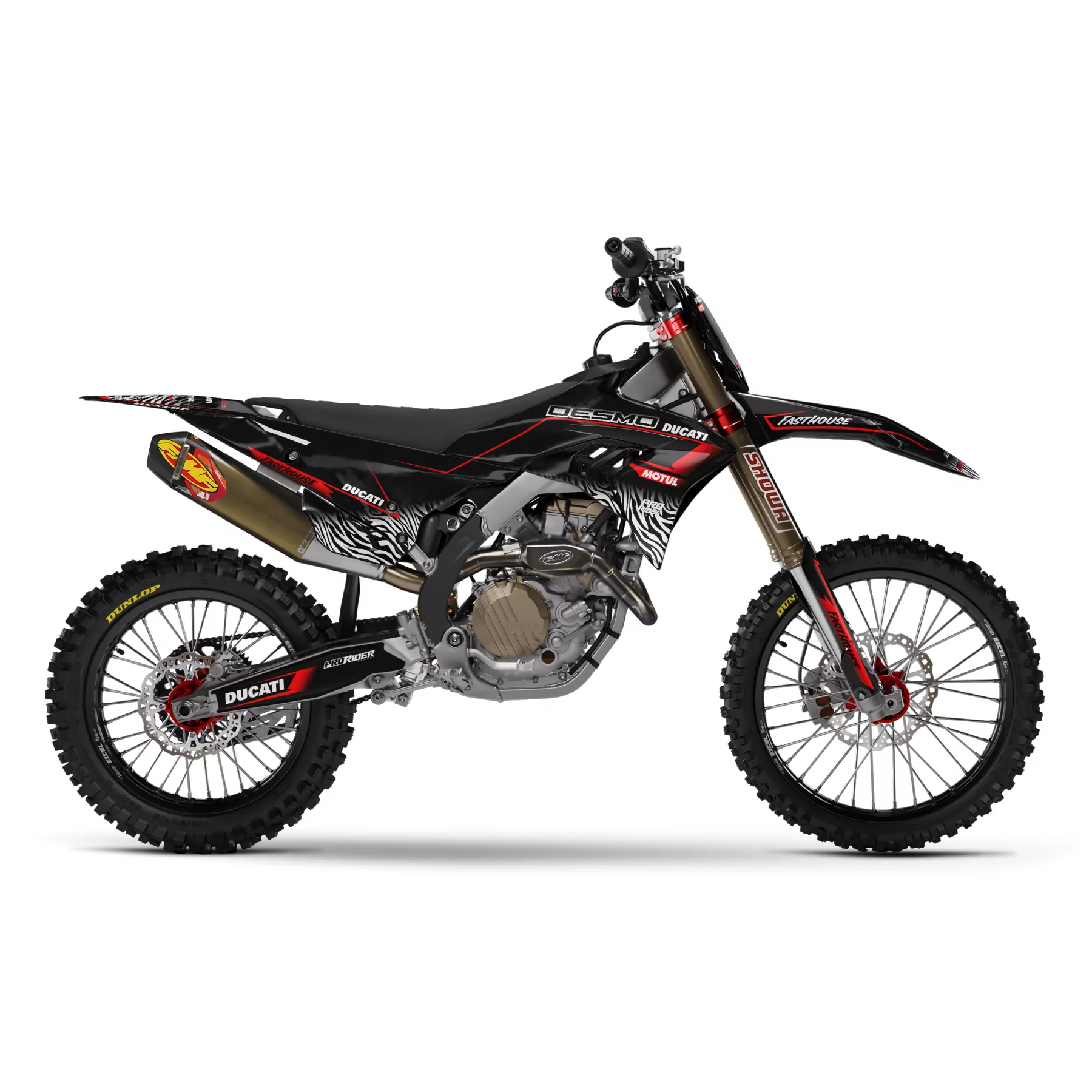 Stickerset moto STICKERSET MOTOCROSS DUCATI | Arco di trento
