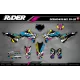 Stickerset moto STICKERSET MOTOCROSS DUCATI | Alpinestars multi