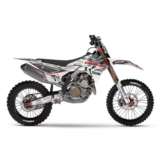 Stickerset motor STICKERSET MOTOCROSS DUCATI | Kegums