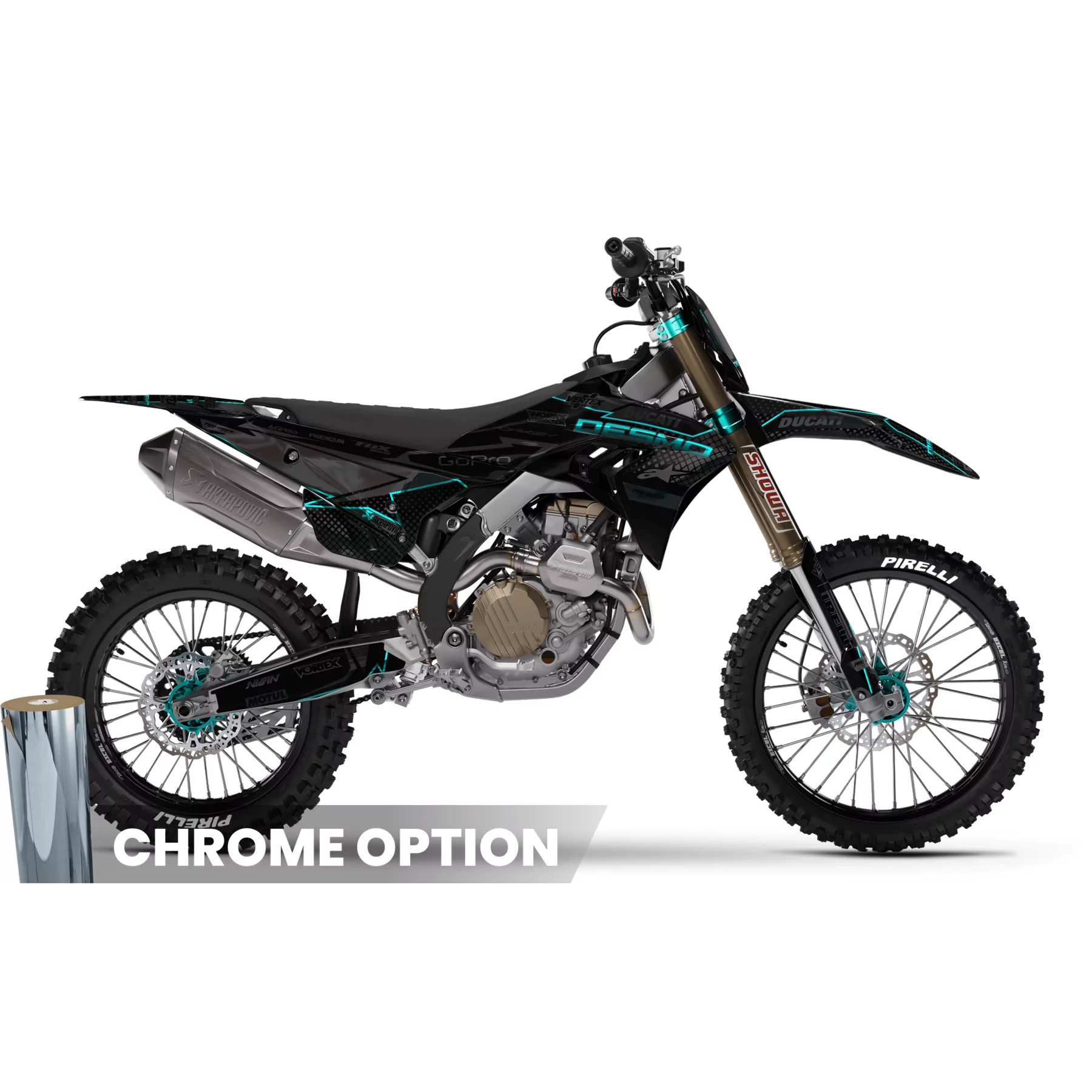 Motorrad-Dekor DEKOR MOTOCROSS DUCATI | Hyvinkää