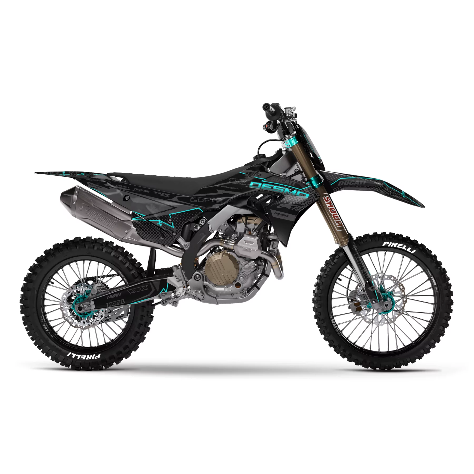 Kit adesivos moto Kit adesivos MOTOCROSS DUCATI | Hyvinkää