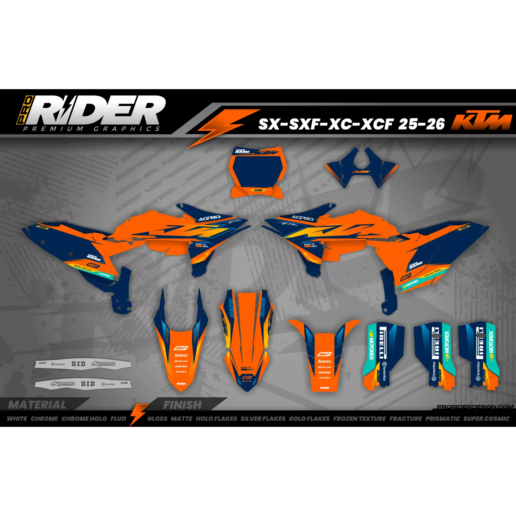 Grafiche moto GRAFICHE MOTOCROSS KTM | Valkenswaard