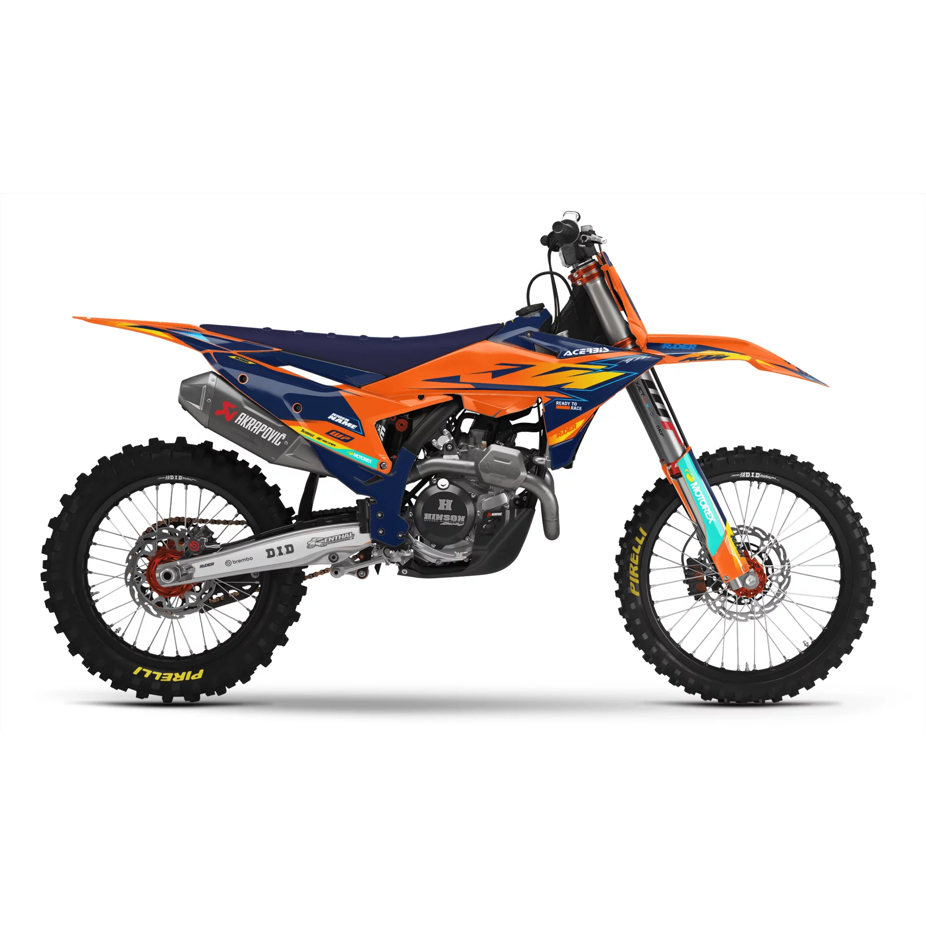 Kit adesivos para moto KIT ADESIVOS MOTOCROSS KTM | Valkenswaard