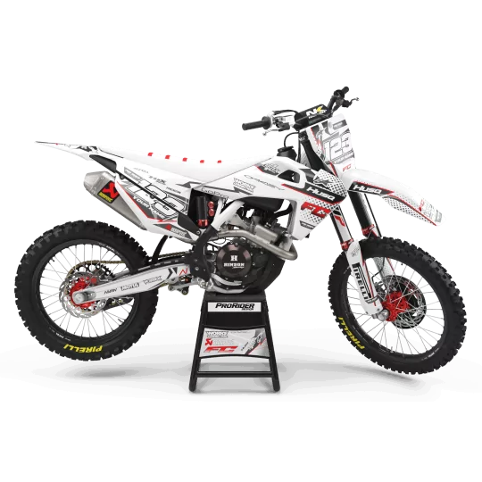 STICKERSET motor Stickerset Motocross HUSQVARNA VERTEX WHITE