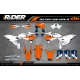 Stickerset motor STICKERSET MOTOCROSS KTM | Wolder