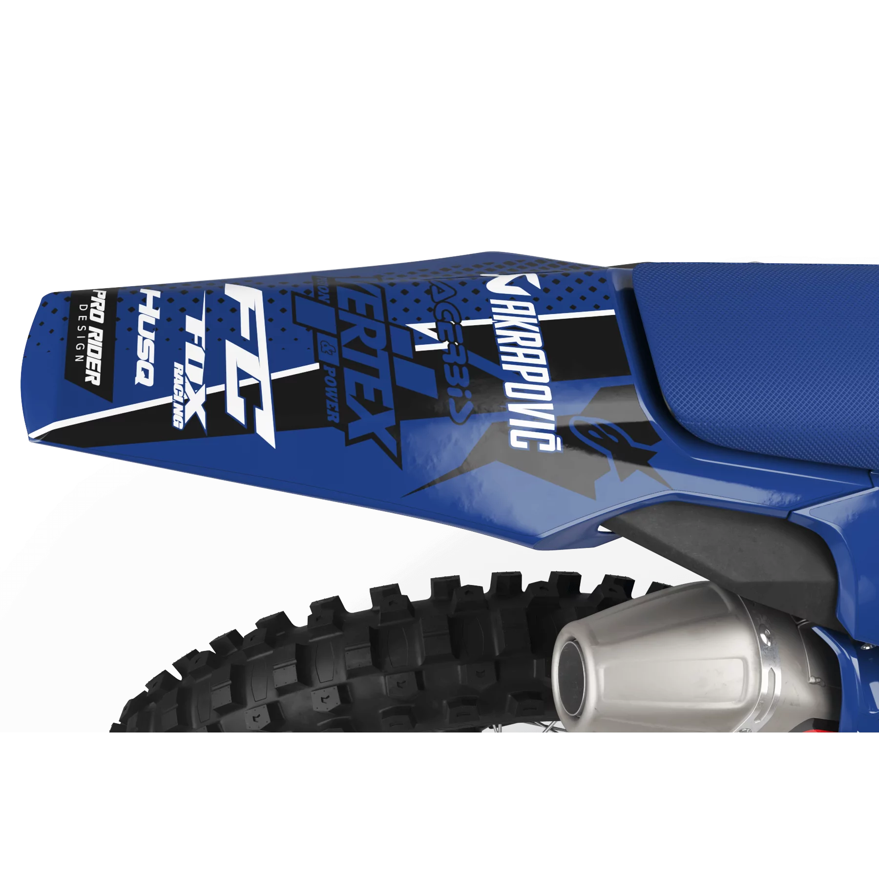GRAFICHE moto Grafiche Motocross HUSQVARNA VERTEX BLUE
