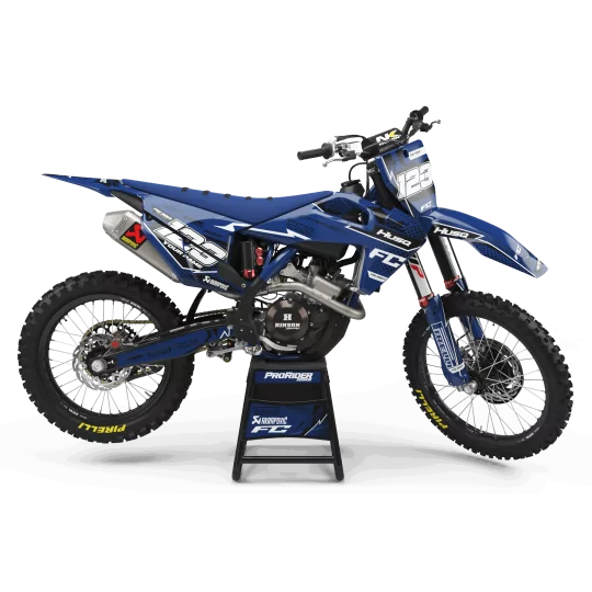 STICKERSET motor Stickerset Motocross HUSQVARNA VERTEX BLUE