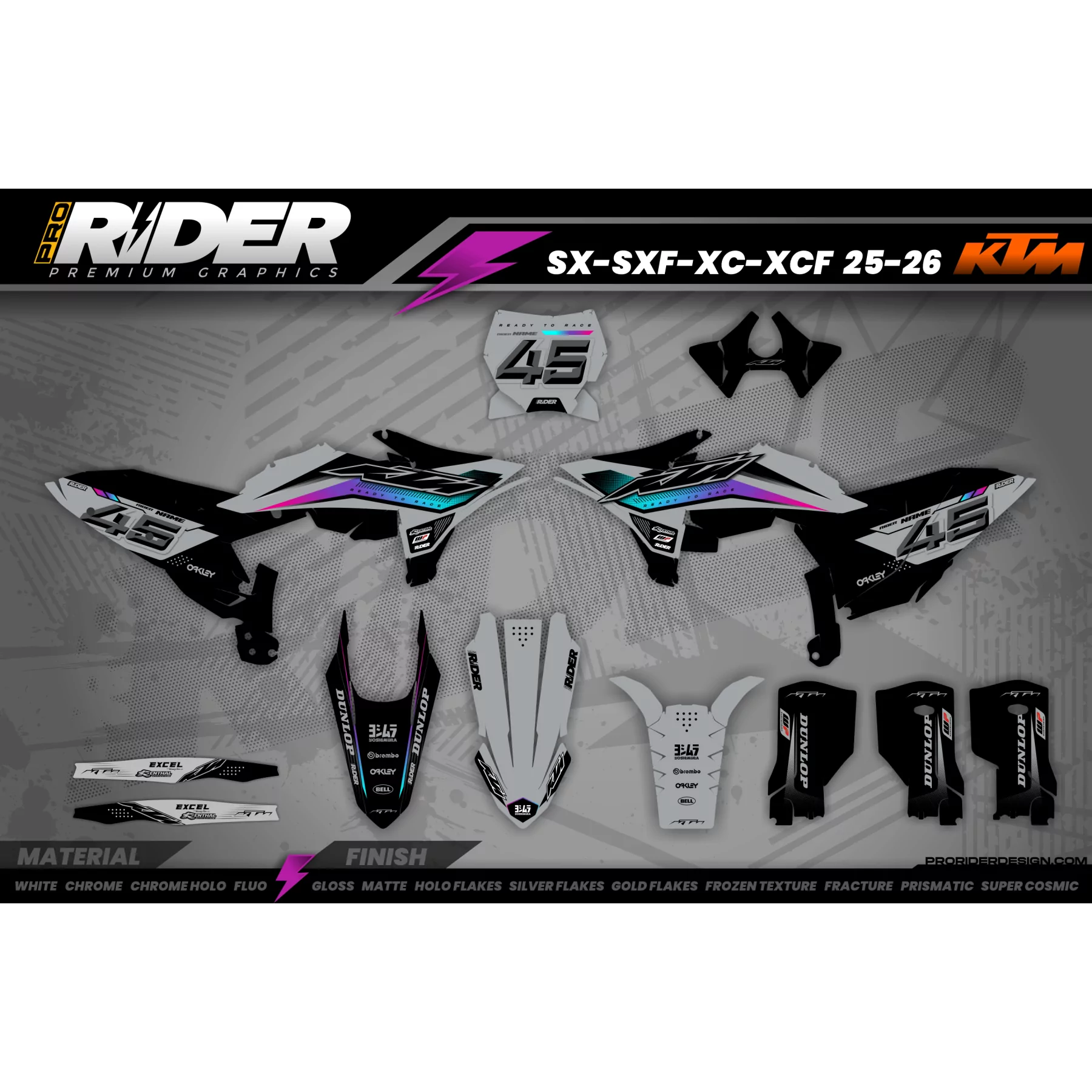 grafiche moto GRAFICHE MOTOCROSS KTM | Markelo