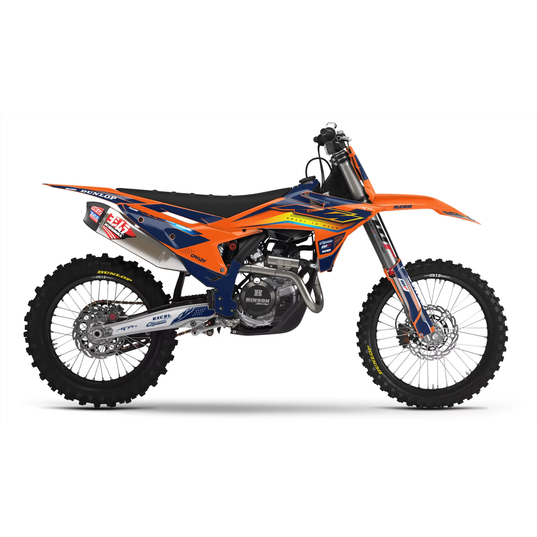 Stickerset moto STICKERSET MOTOCROSS KTM | Roggenburg