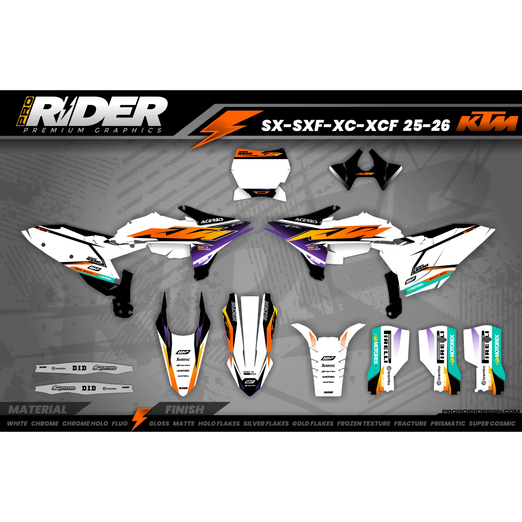 grafiche moto GRAFICHE MOTOCROSS KTM | Frauenfeld
