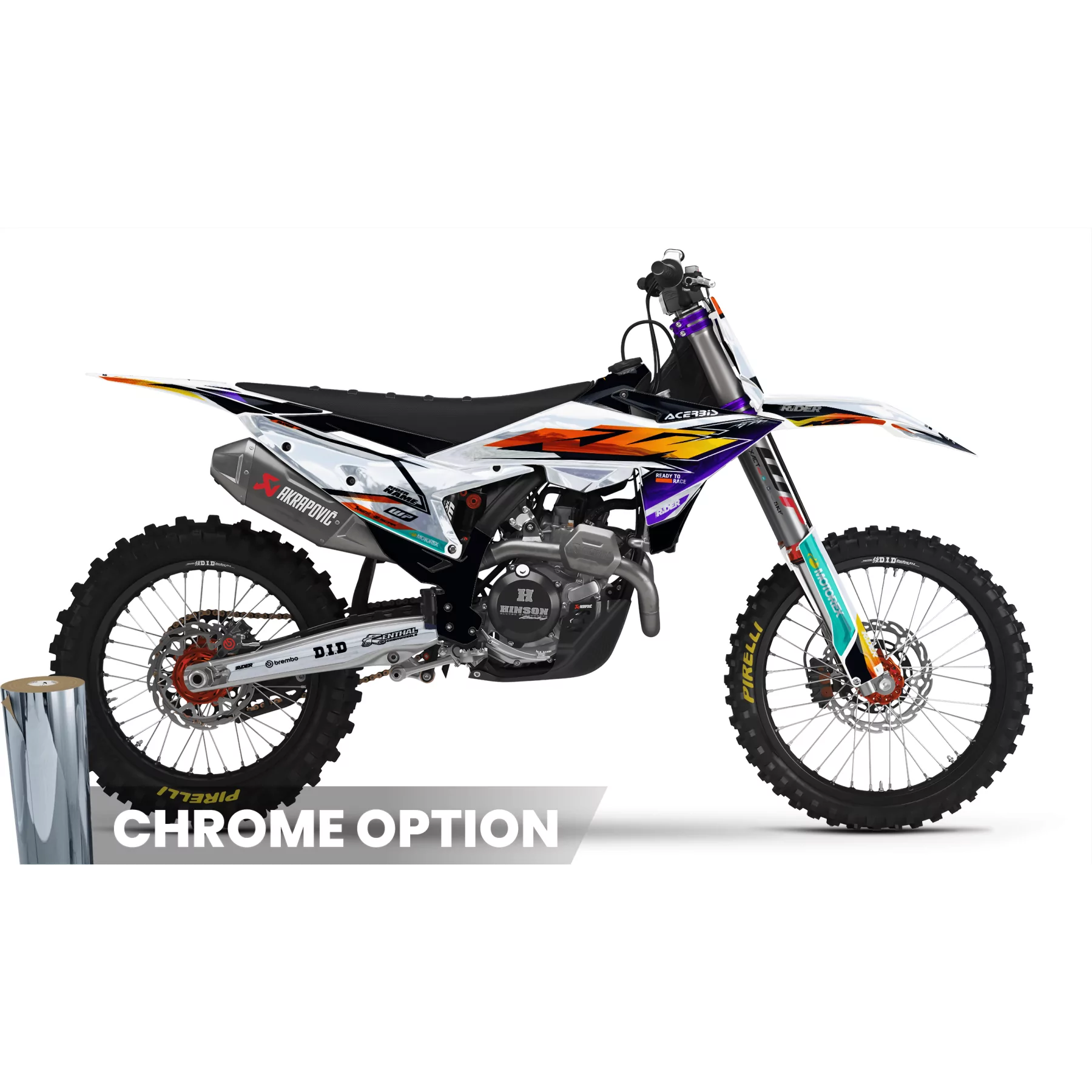 Stickerset moto STICKERSET MOTOCROSS KTM | Frauenfeld