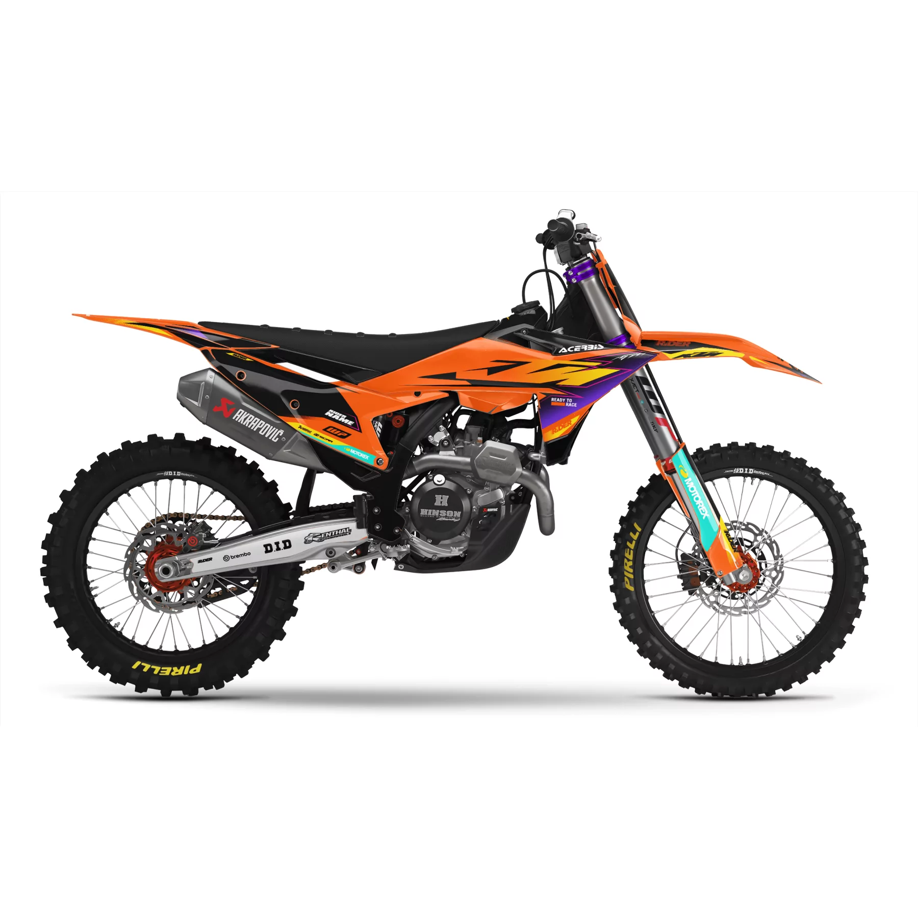 Kit adesivos moto Kit adesivos MOTOCROSS KTM | Matterley basin