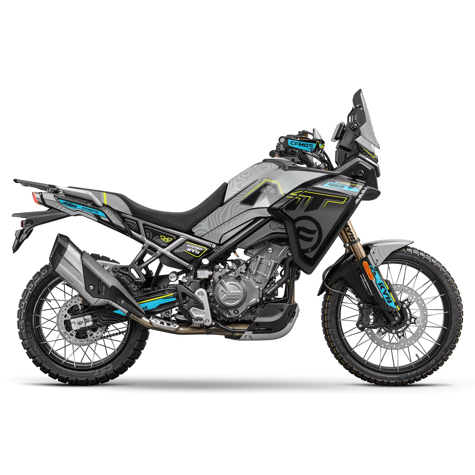 Kit adhesivos moto Kit adhesivos moto CFMOTO 450MT / 700MT / 800MT | Monsoka