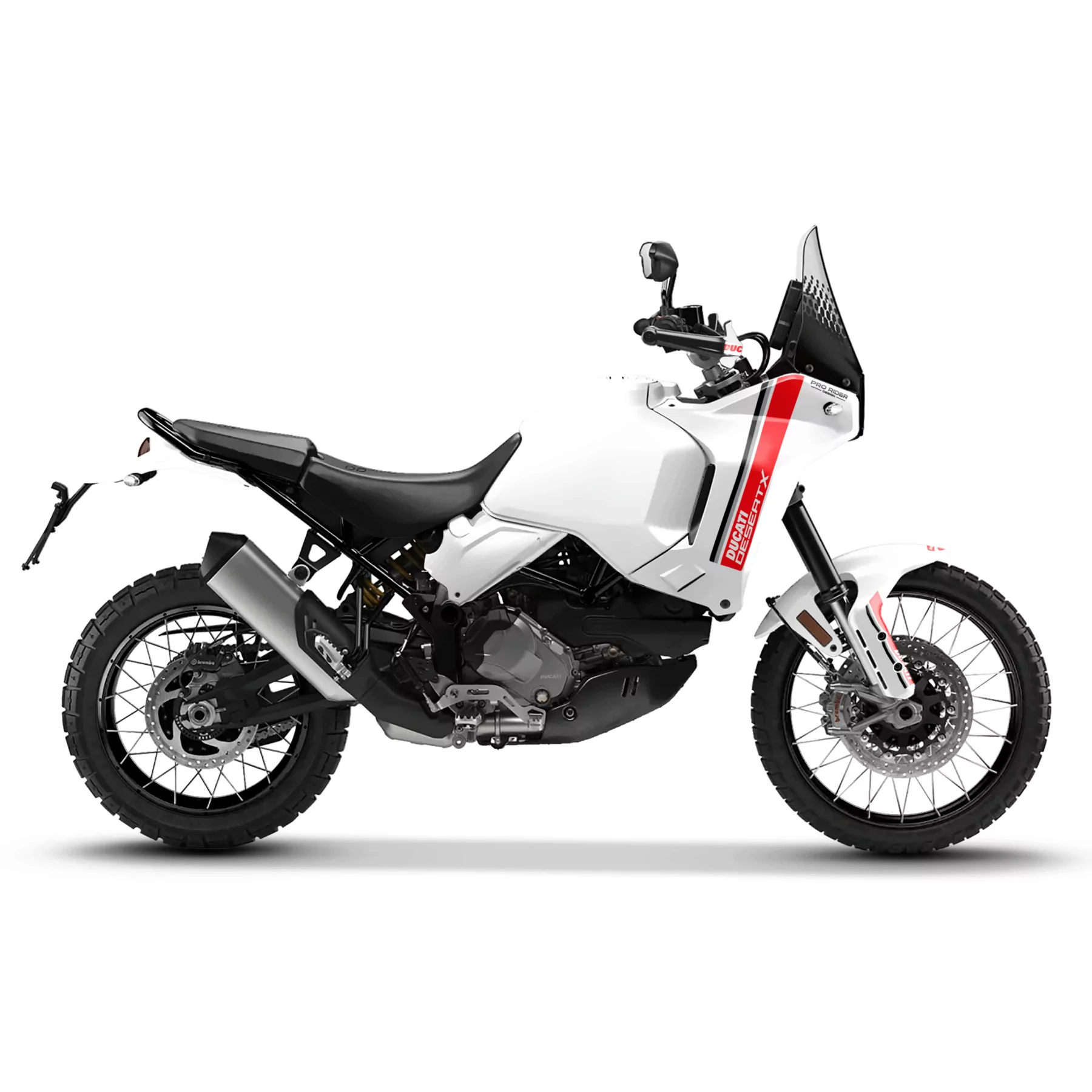 Stickerset moto STICKERSET MOTO DUCATI DESERTX | Vankor