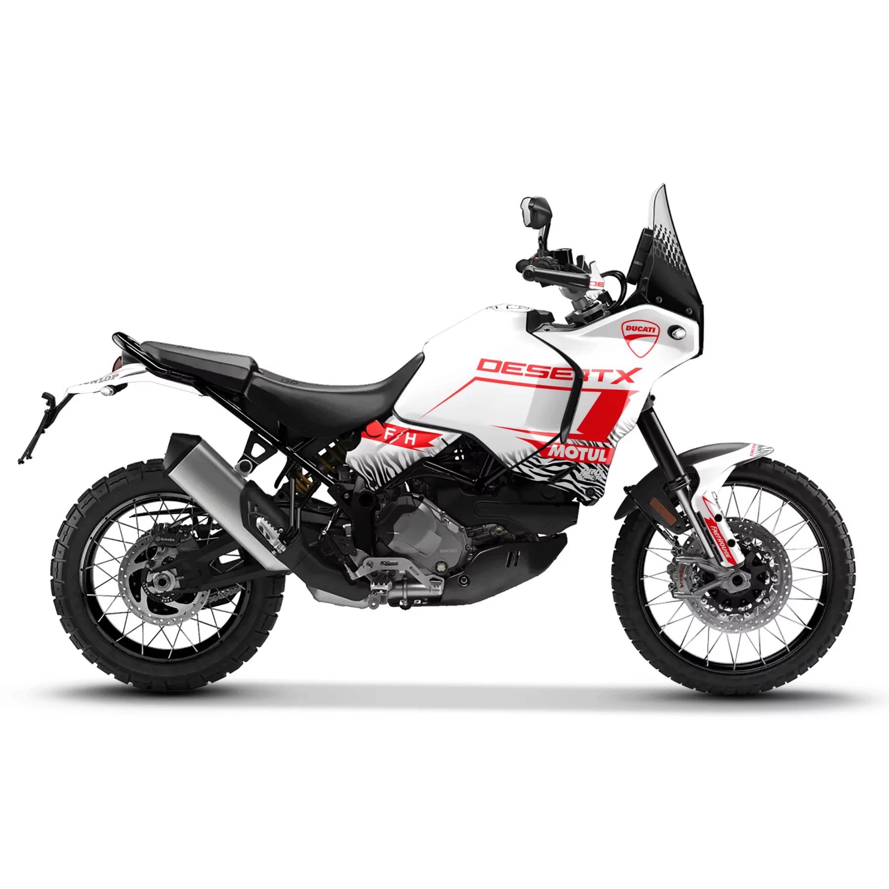 Kit adesivos moto KIT ADESIVOS MOTO DUCATI DESERTX | Divanak