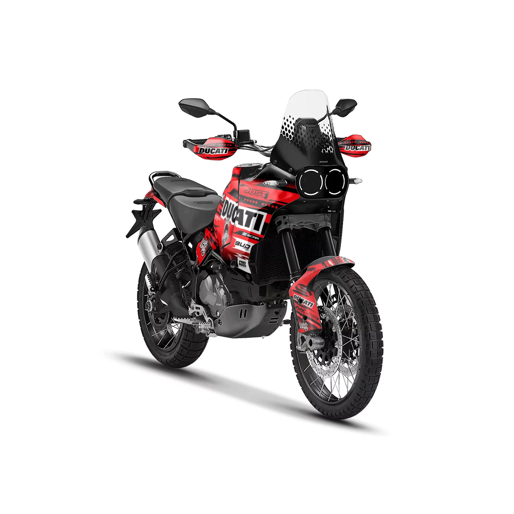 Kit adesivos moto KIT ADESIVOS MOTO DUCATI DESERTX | Dokavo