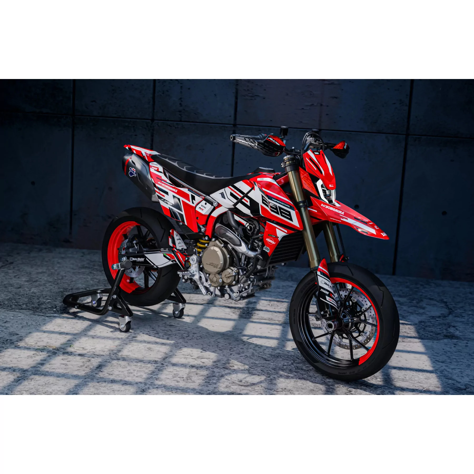 Stickerset moto STICKERSET MOTO DUCATI HYPERMOTARD 698 MONO | Highta