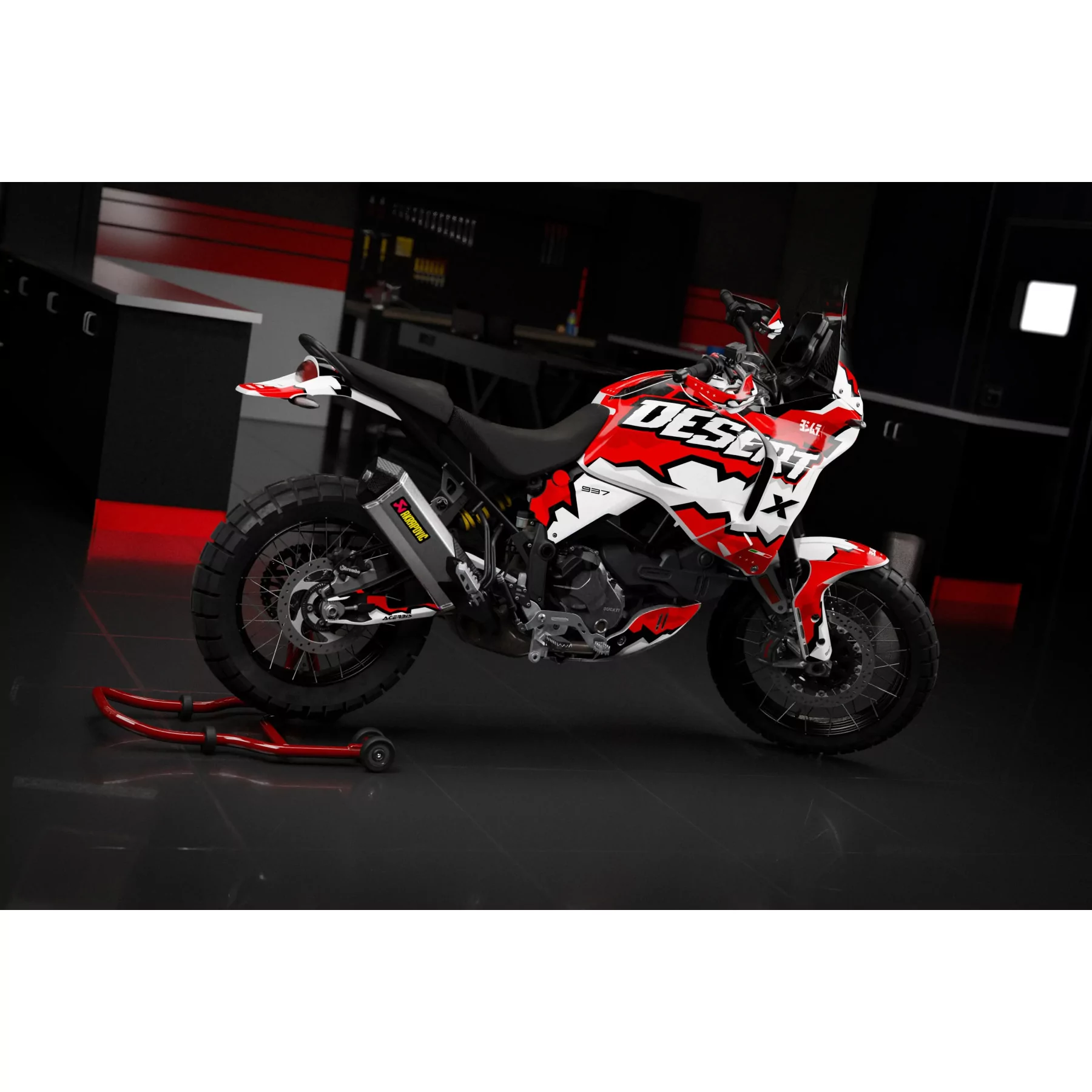 grafiche moto Grafiche MOTO DUCATI DESERTX | Fanzok