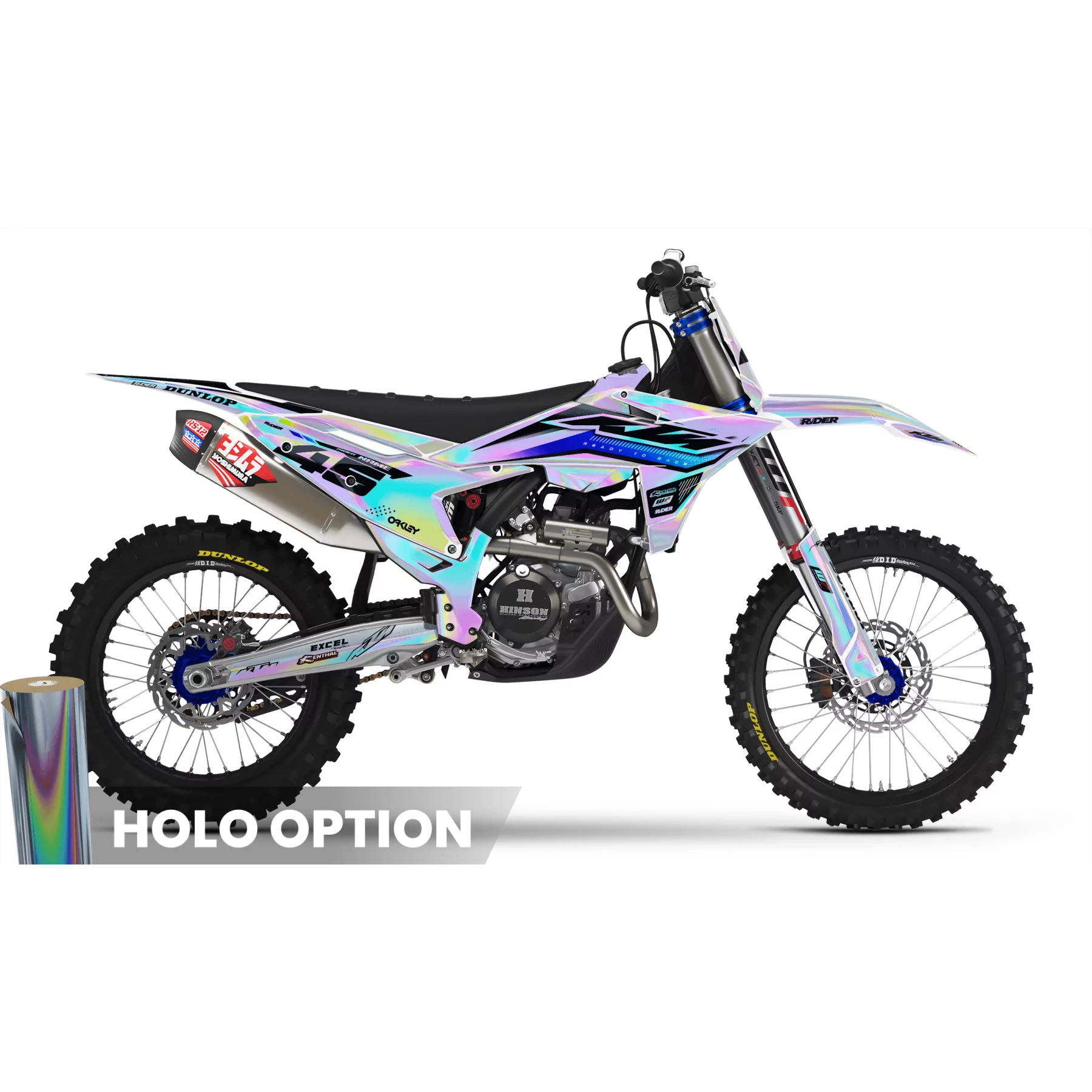 Kit adesivos moto KIT ADESIVOS MOTOCROSS KTM 