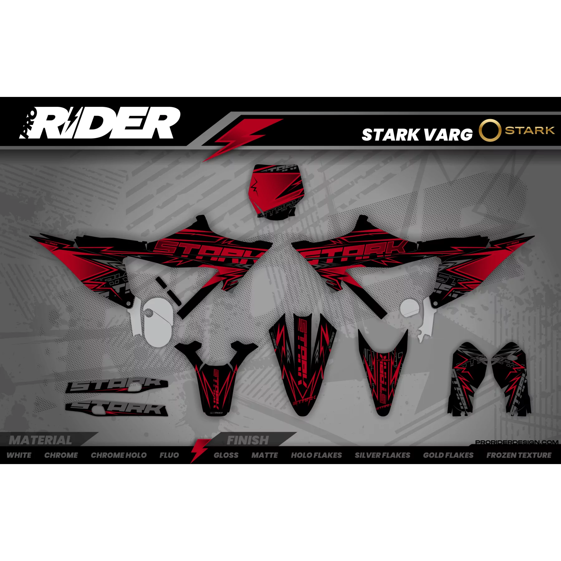 grafiche moto Grafiche motocross STARK FUTURE | REDFLAG