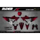 Kit adesivos moto Kit adesivos motocross STARK FUTURE | REDFLAG