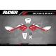 Kit adesivos moto KIT ADESIVOS Motocross HONDA EVS ORIGEM