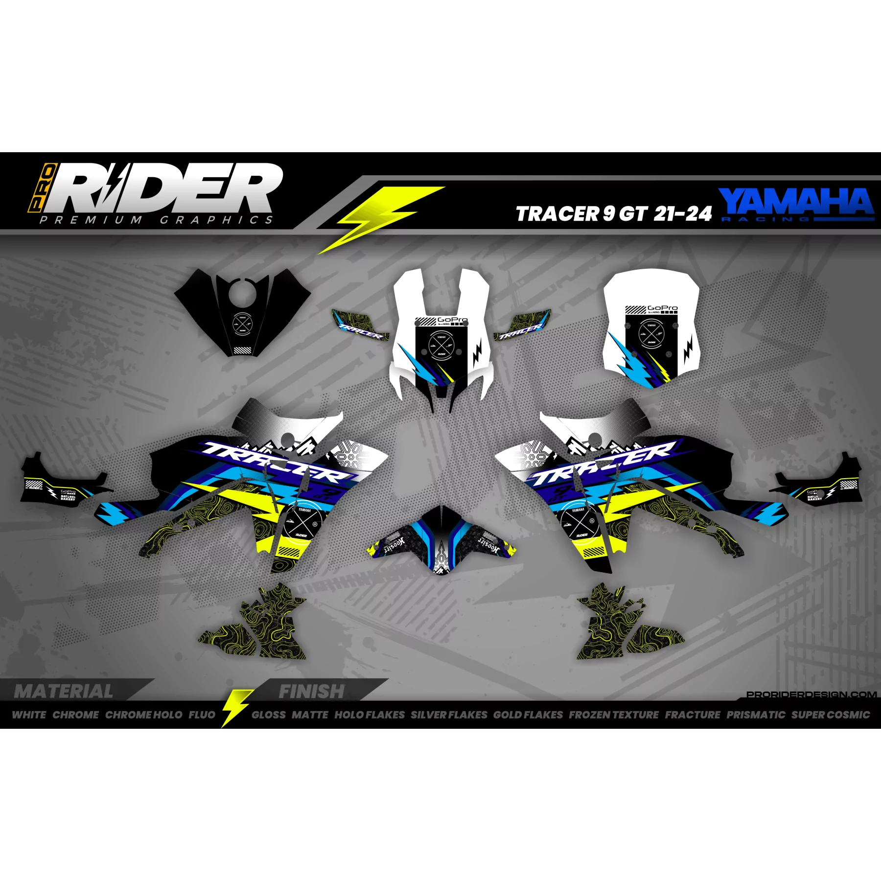 grafiche moto GRAFICHE YAMAHA TRACER 