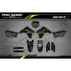 Kit adesivos moto KIT ADESIVOS Motocross SUZUKI VERTEX BLACK