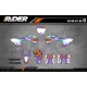 Kit adesivos moto KIT ADESIVOS Motocross PERSO FOX ALTITUDE