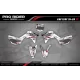 Kit adesivos moto KIT ADESIVOS Motocross HONDA VERTEX WHITE  (REF:PRDA39A3)