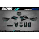 Kit adhesivos moto KIT ADHESIVOS Motocross YAMAHA VERTEX TEAL