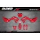 Kit adesivos moto KIT ADESIVOS Motocross HONDA SKYBOUND RED