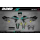 Kit adesivos moto KIT ADESIVOS PERSO GASGAS RIDERS PRO TECH