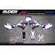 Grafiche moto Grafiche Motocross YAMAHA 93th blue clicli