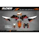 Stickerset moto Stickerset Motocross KTM perso - VORTEX